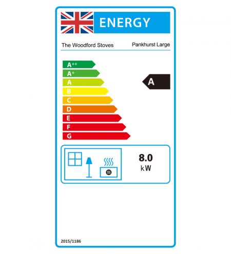 Woodford Pankhurst Large Wood Burning Stove - Image 6