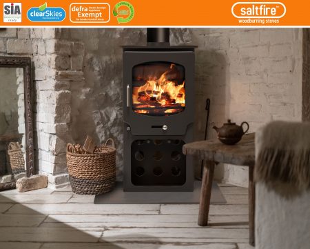 Saltfire ST-X5 Tall Multifuel stove