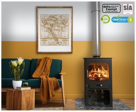 Saltfire ST-X8 Tall Multifuel stove