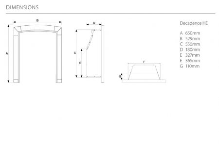 Flavel Decadence HE Remote Control Gas Fire - Image 4