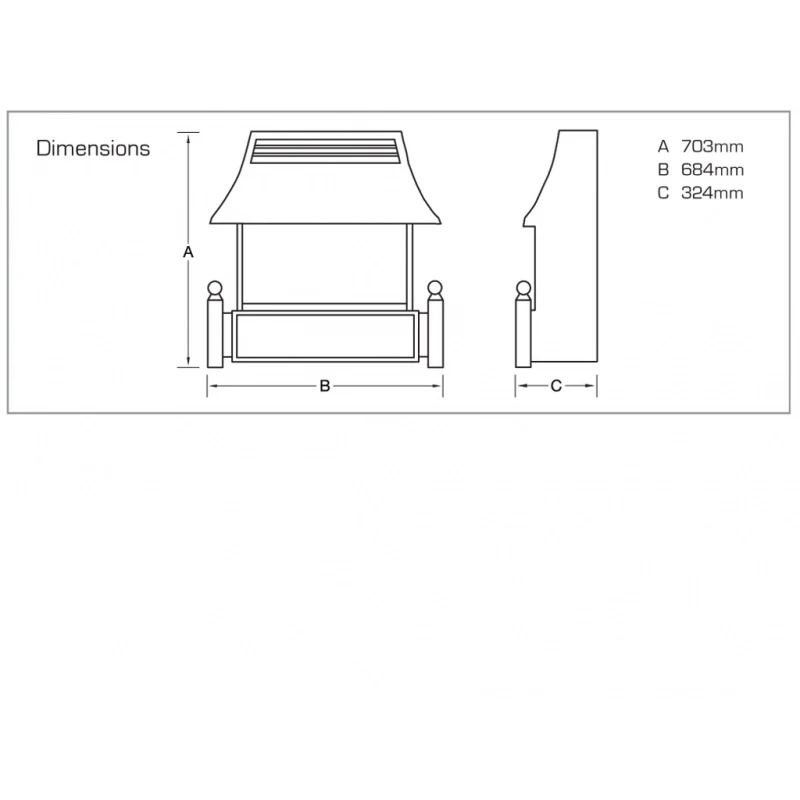 Flavel Renoir LFE Remote Control Gas Fire - Image 4