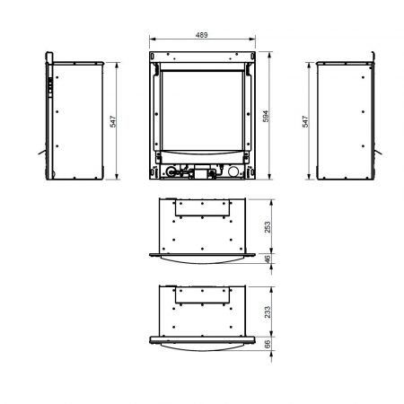 Flavel Romance HE Remote Control Gas Fire - Image 7