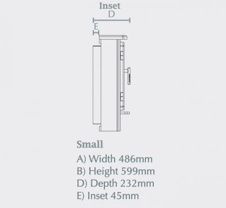 Be Modern Flare Beacon Small Inset Electric Stove - Image 4
