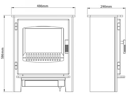 Be Modern Flare Espire Electric Stove - Image 5