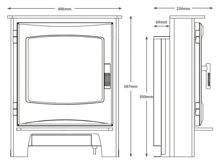 Be Modern Flare Ignite Inset Electric Stove - Image 4