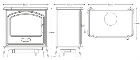 Be Modern Flare Ora 7 Electric Stove - Image 4