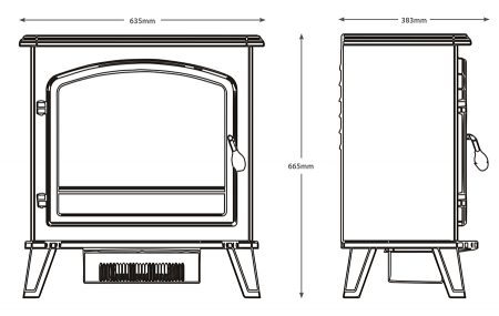 Be Modern Flare Trowpoint Grande Electric Stove - Image 5