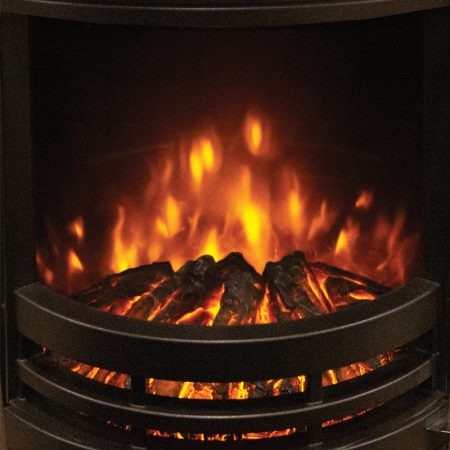 Be Modern Flare Tunstall Electric Stove with Logstore - Image 4