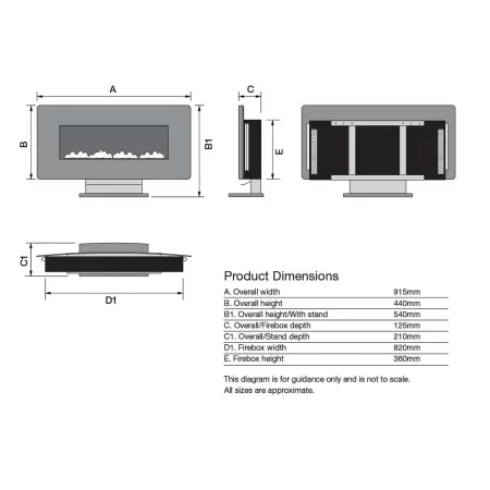ekofires 1120 Electric Fire - Image 5