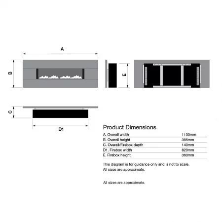 ekofires 1190 Electric Fire - Image 6