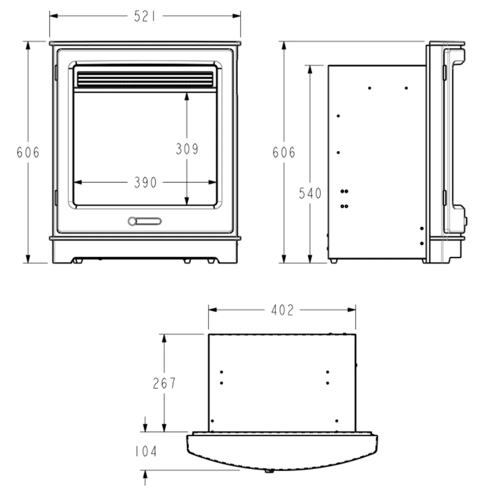 Celsi Electriflame DLX Adonis Electric Fire - Image 4