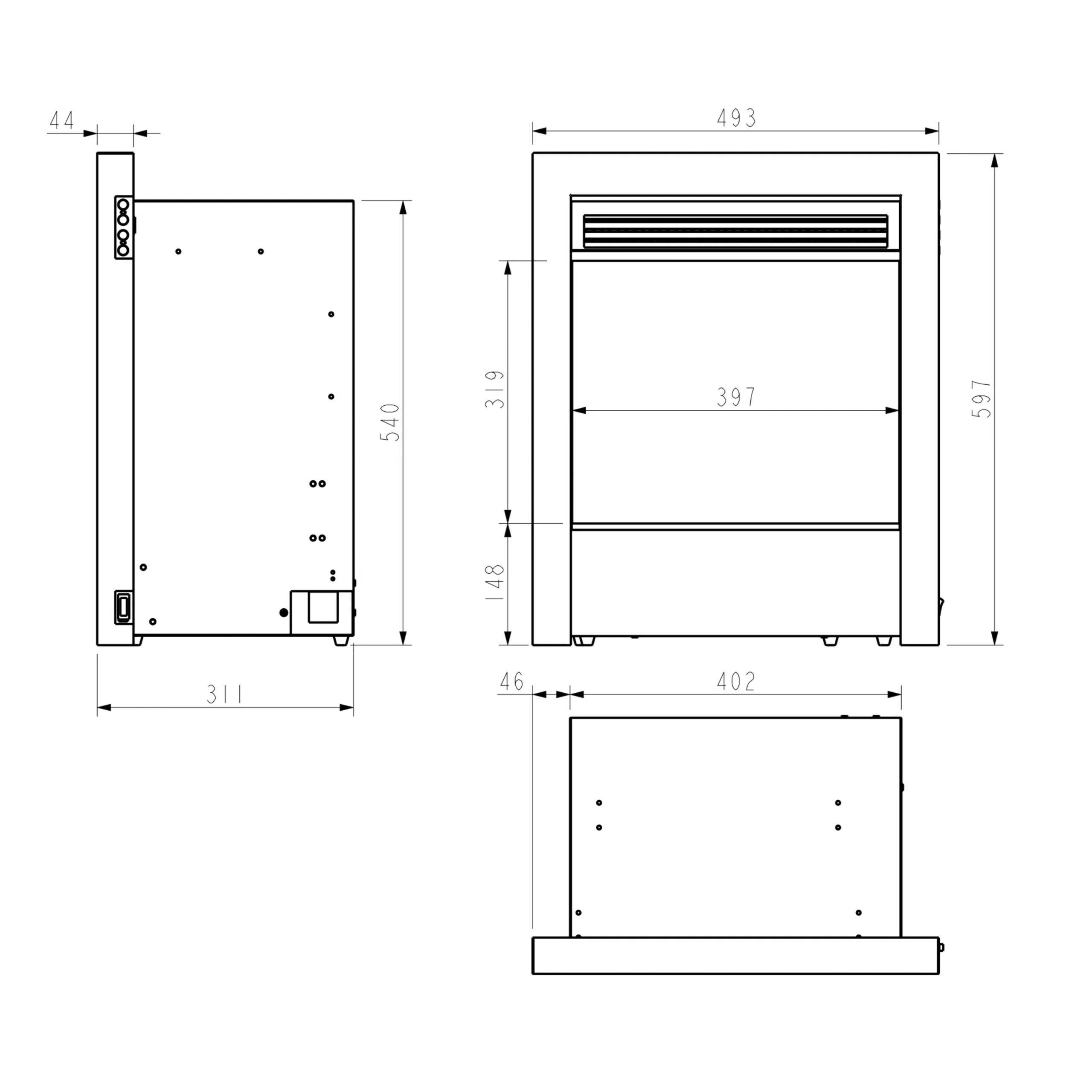 Celsi Electriflame DLX Olympus Electric Fire - Image 13