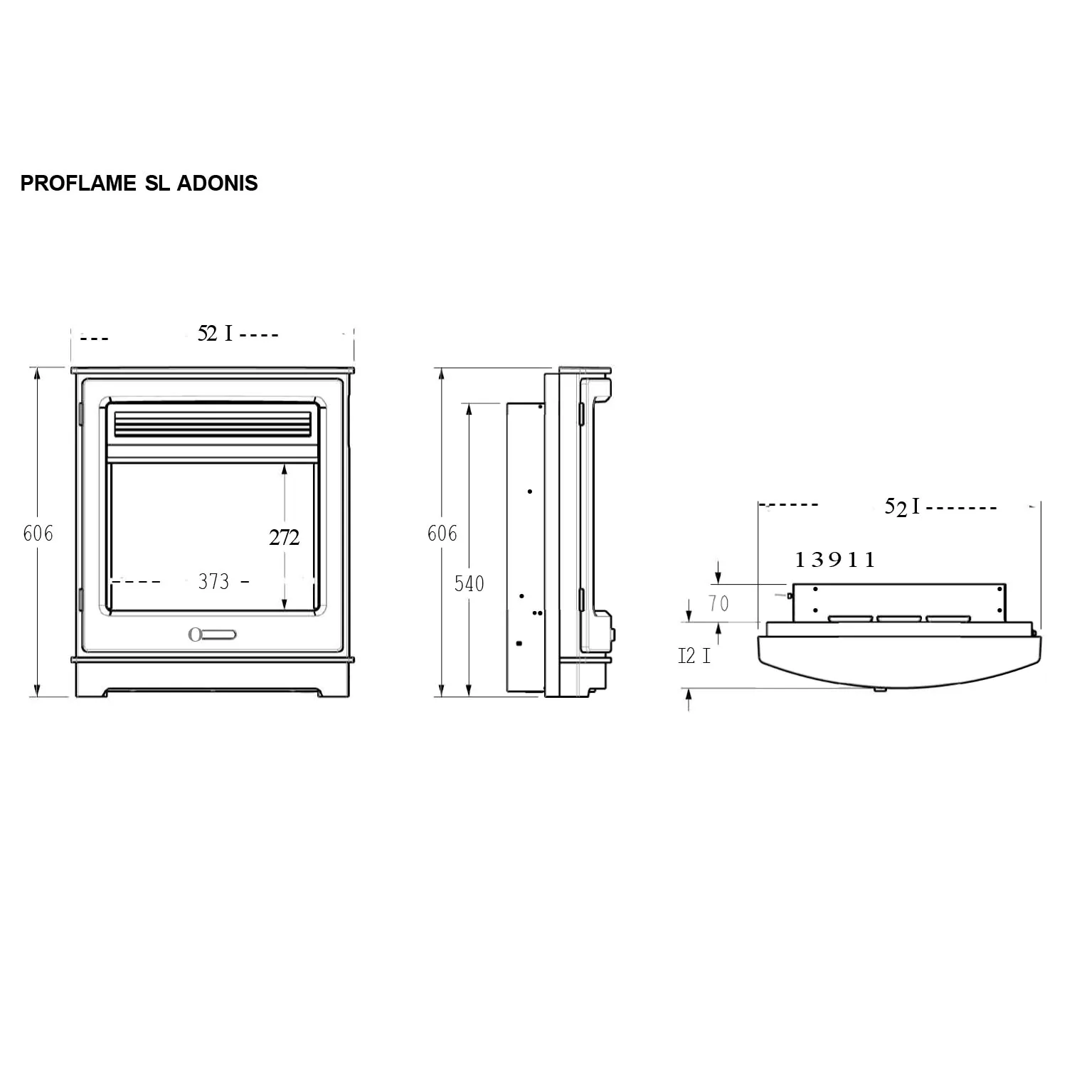Flavel Proflame Adonis SL Electric Fire - Image 4
