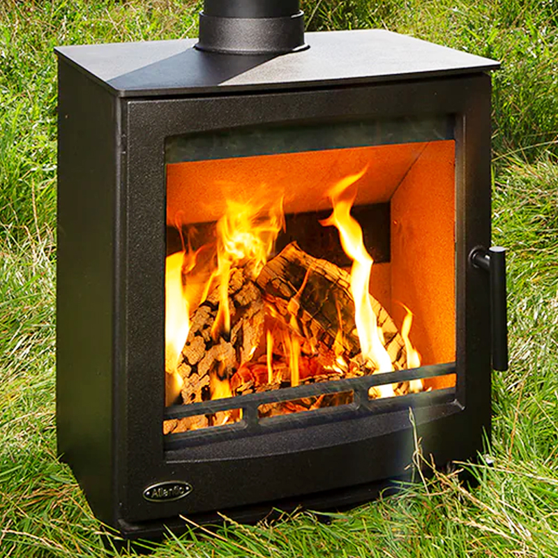 Atlantic Oyster 8 Wood Burning Stove - Image 2